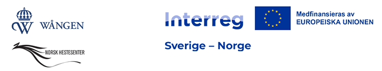 Logor för Interreg Sverige - Norge, Wången och Stiftelsen Norsk Hestesenter